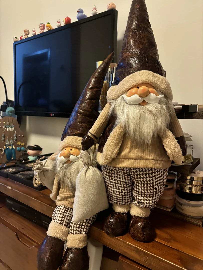 直播链接 外贸地精圣诞玩偶