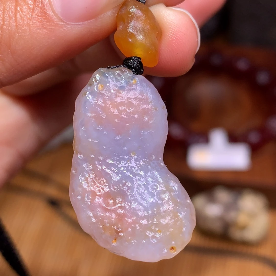 未镶嵌玛瑙/玉髓珠宝半成品