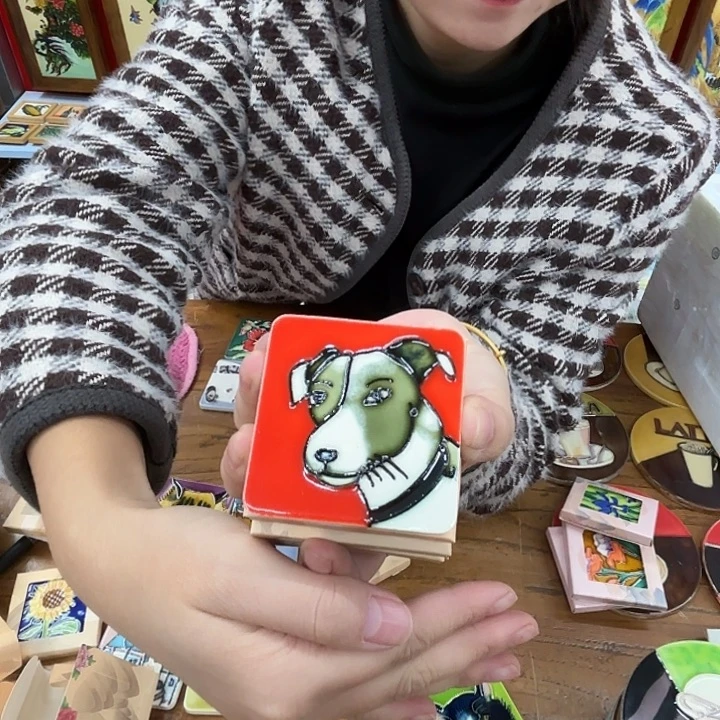 陶瓷冰箱贴纯手工制作