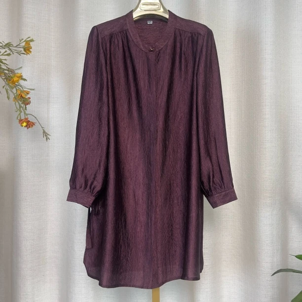 香唯海夫也8830-夏季新款时尚显瘦衬衫（衣服长度83厘米）