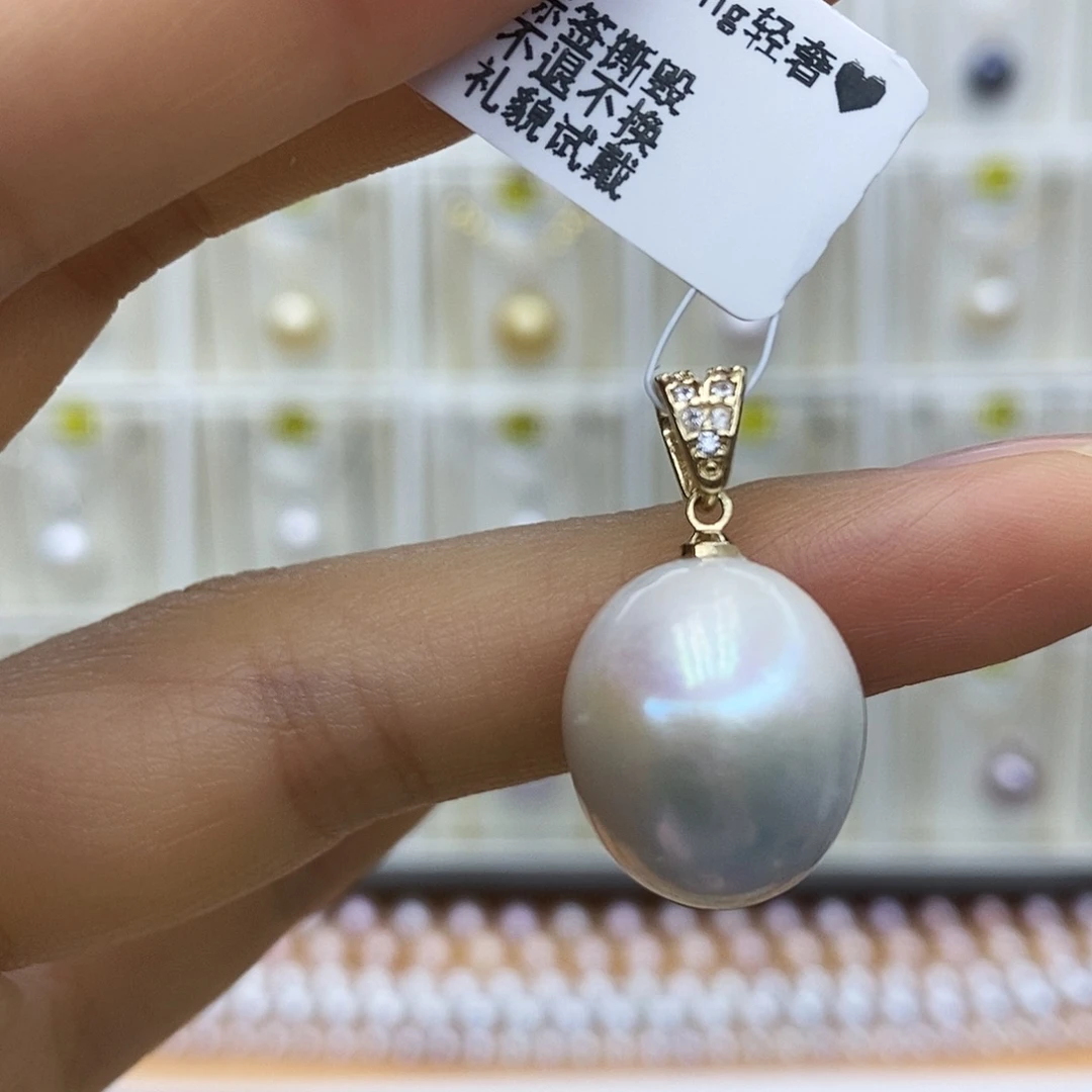 未镶嵌吊坠(赠链)淡水珍珠