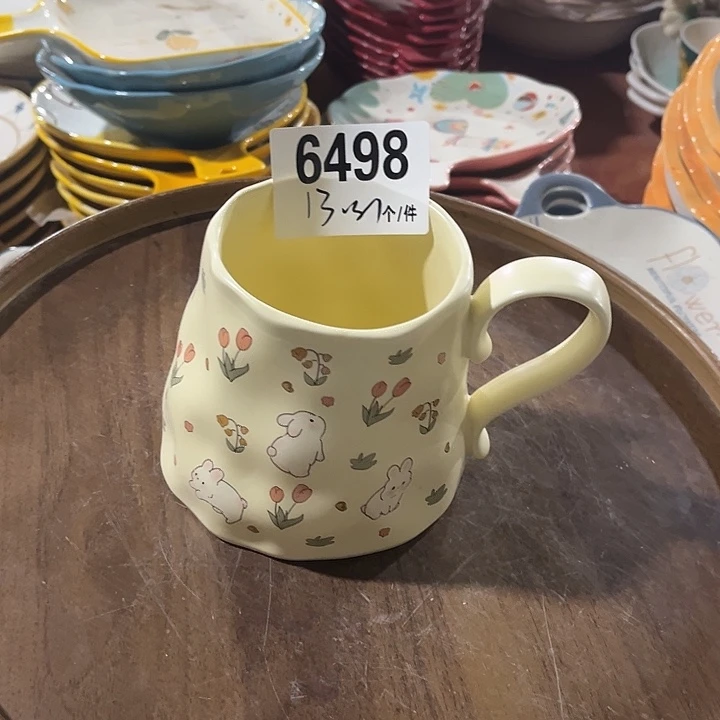 瓷微瑕外贸餐具6498
