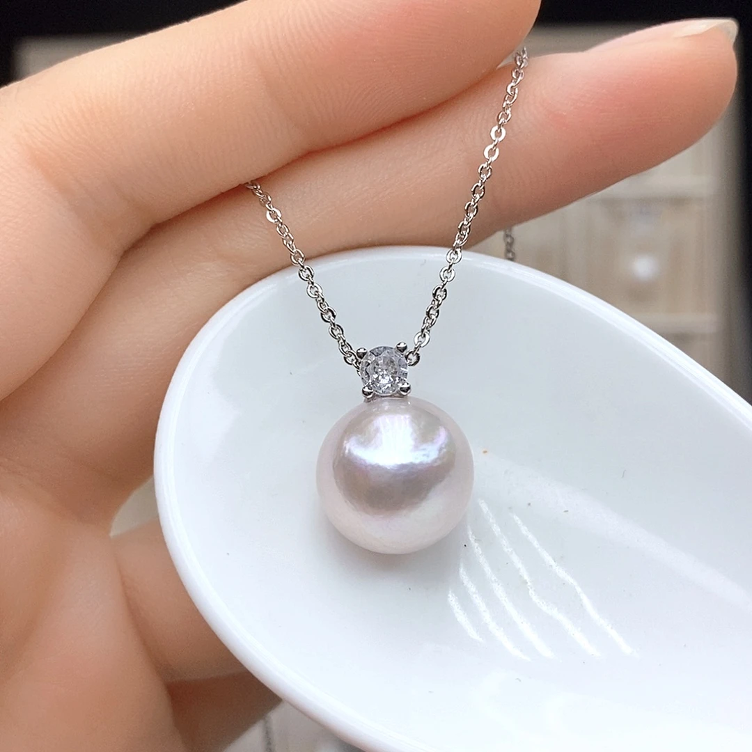 淡水珍珠合金颈饰