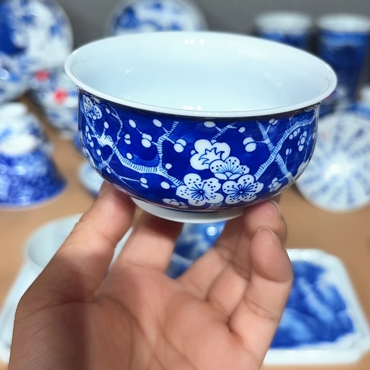 景德镇纯手工手绘单杯
