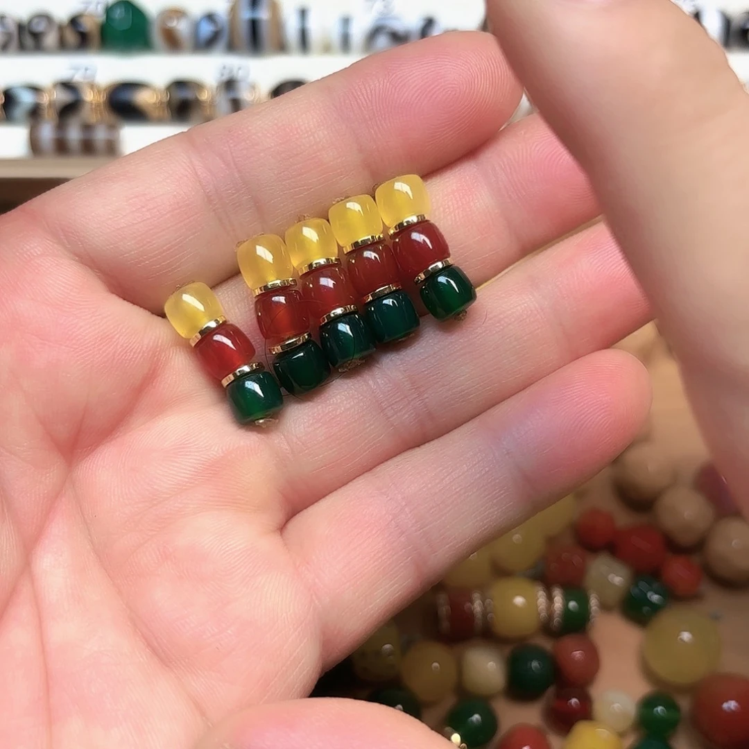 玛瑙/玉髓未镶嵌隔珠