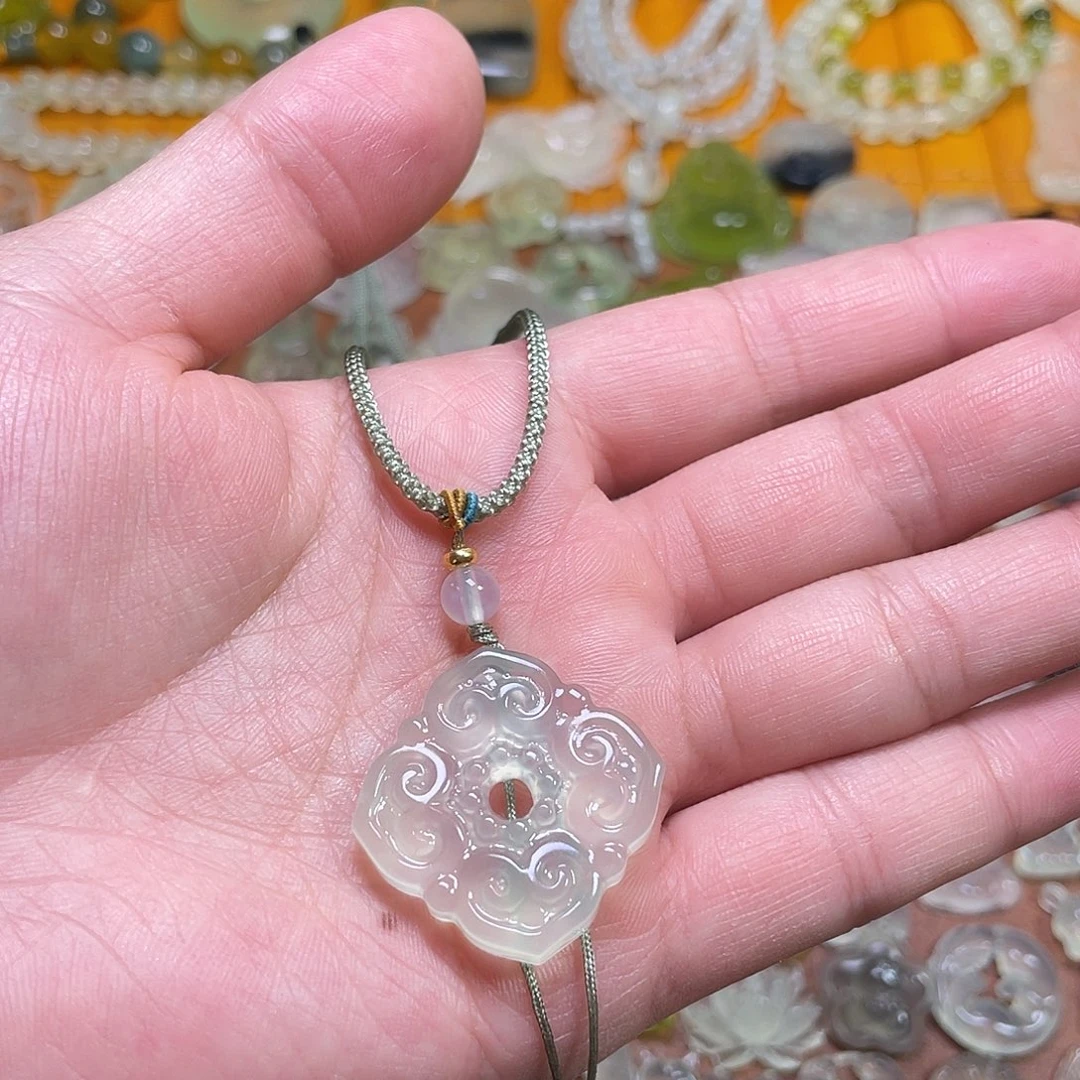 蛇纹石玉吊坠未镶嵌1***꧂