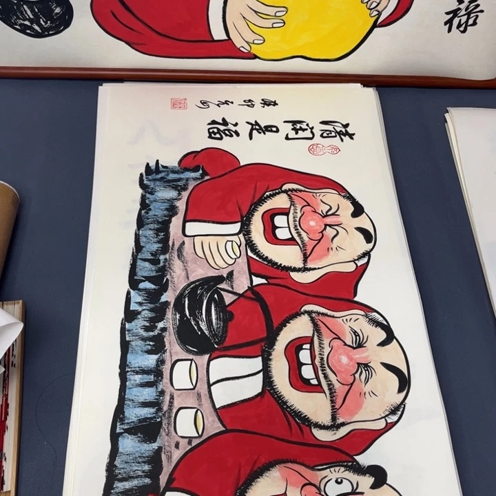 国画禅意画纯手绘作品