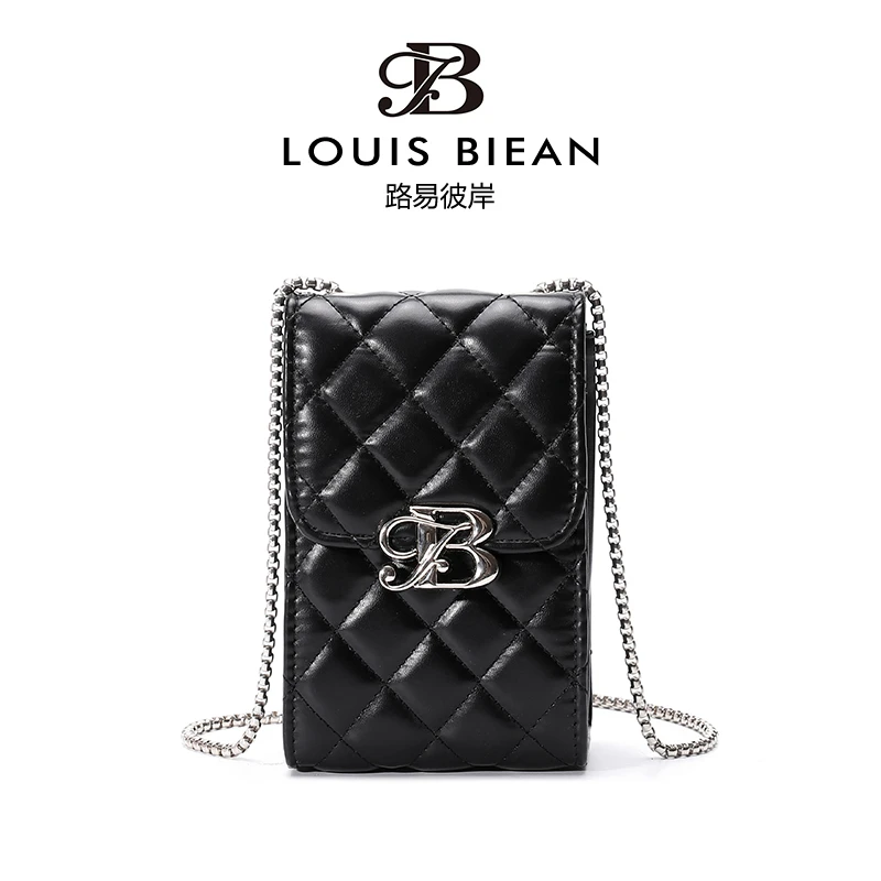 2025新款迷你小包菱格翻盖手机包女斜跨轻便斜挎包1096