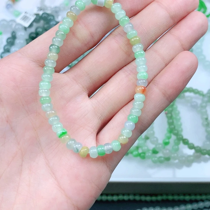 未镶嵌手链翡翠翡翠