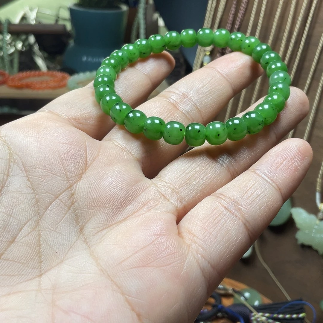 和田玉未镶嵌手串