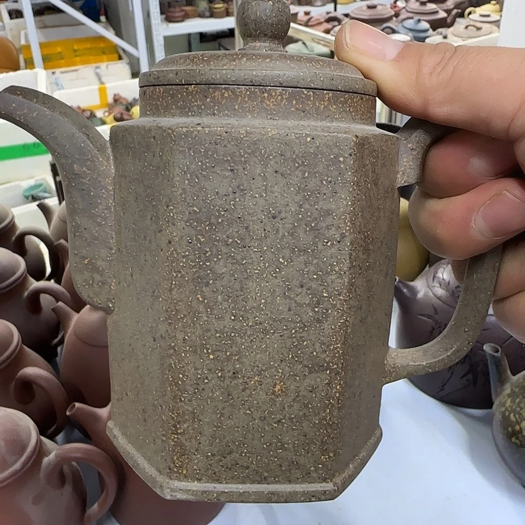 茶壶紫砂宜兴紫砂壶瑕疵处理