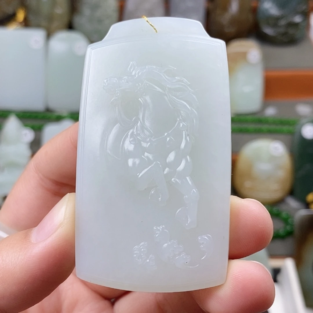 和田玉（白玉）未镶嵌颈饰