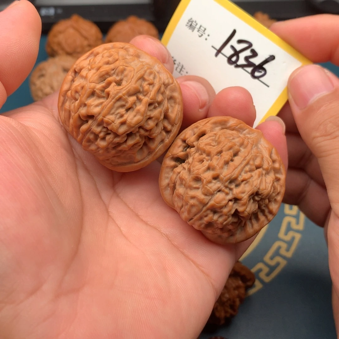 把件文玩核桃40.5莲花1836