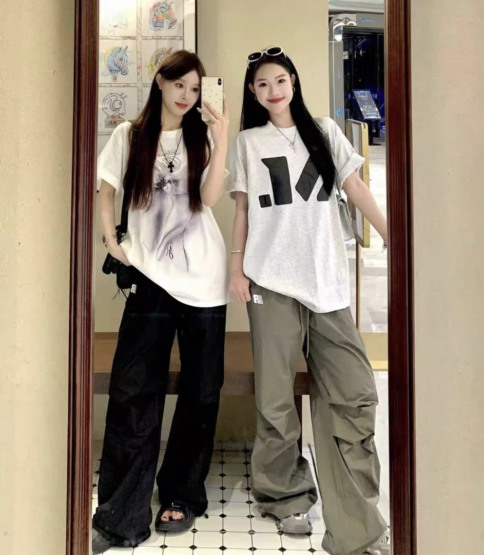 （严重瑕疵！介意勿拍）某保148！销量1万！国潮伞兵裤男女同款