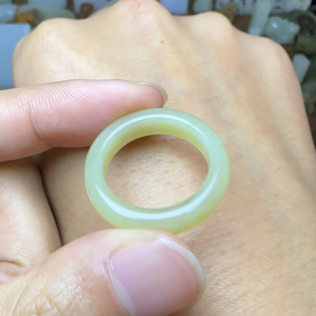 和田玉未镶嵌挂件卡20