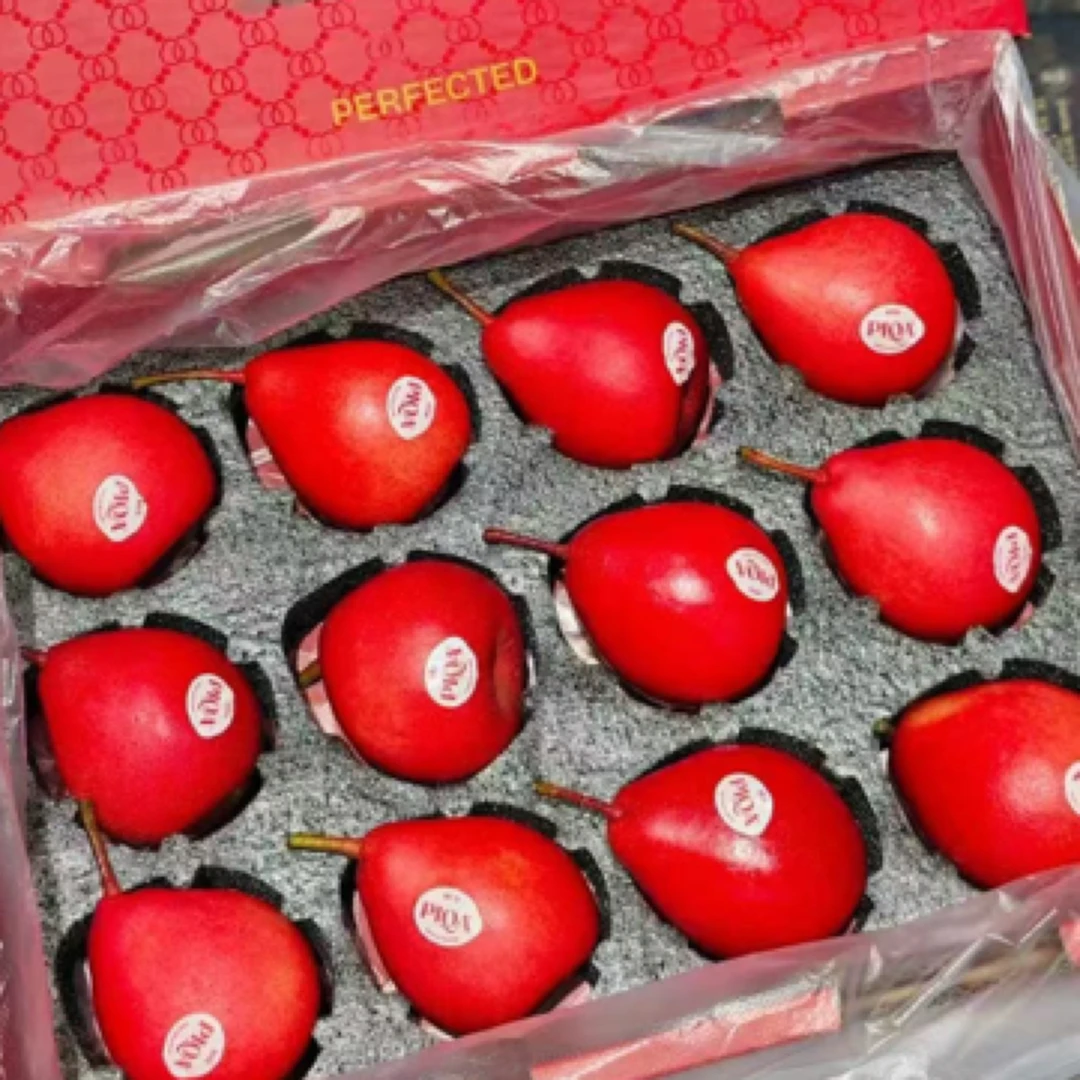 【果真不错】新西兰红皮啤梨 带着蜜意花香果糖般的甜3个1斤/1件4斤