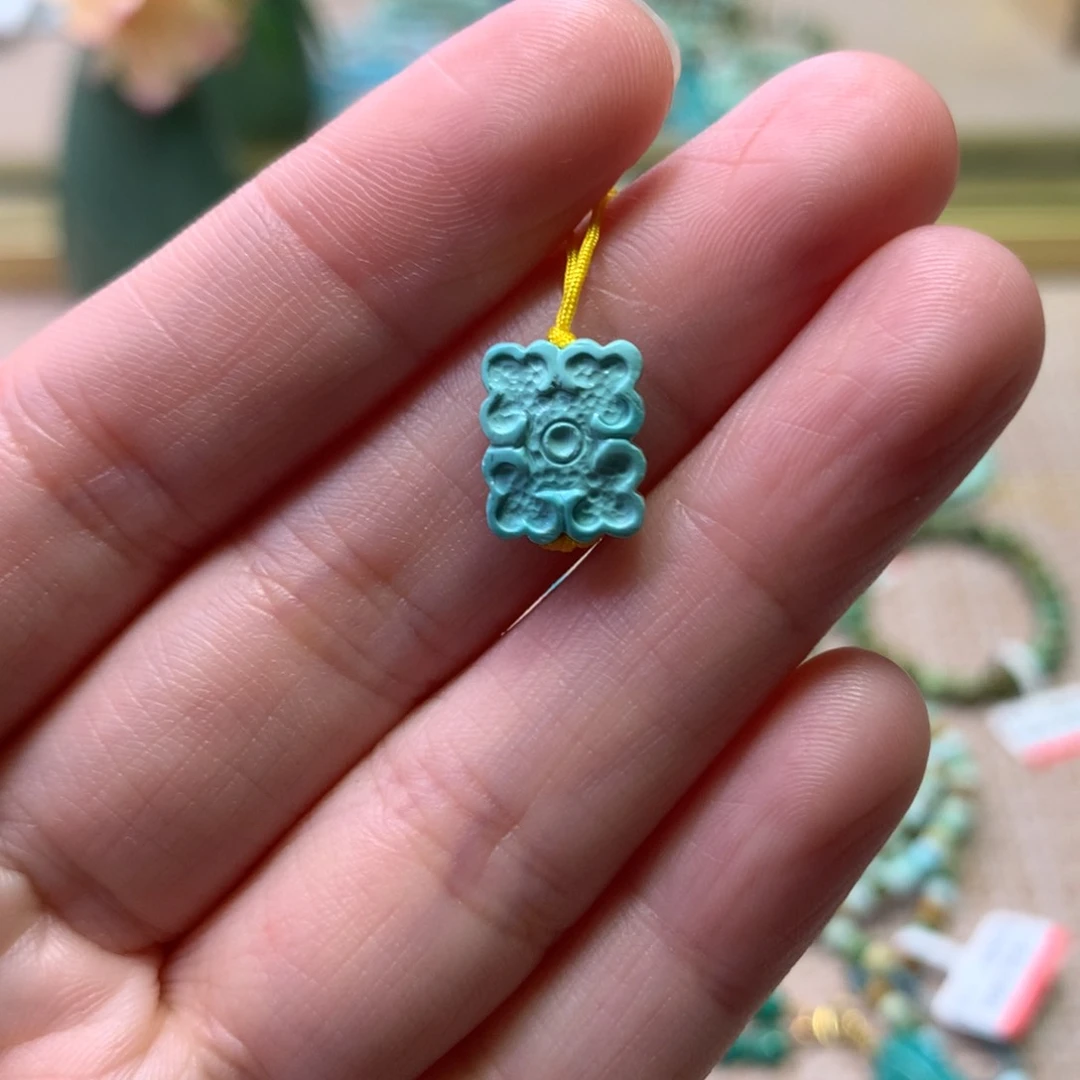 绿松石未镶嵌配饰