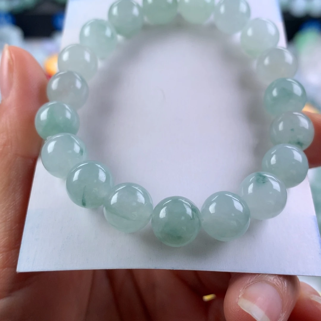 翡翠未镶嵌手链卡10