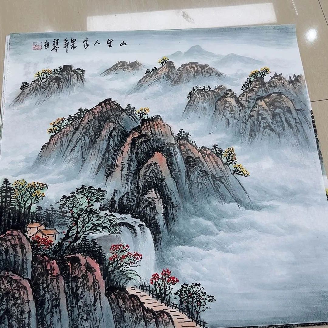 国画国画作品集一个由f