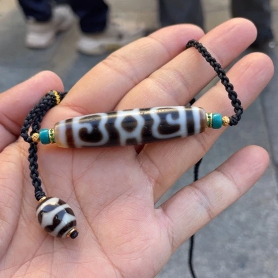 疯***狗玛瑙/玉髓（覆膜）未镶嵌颈饰