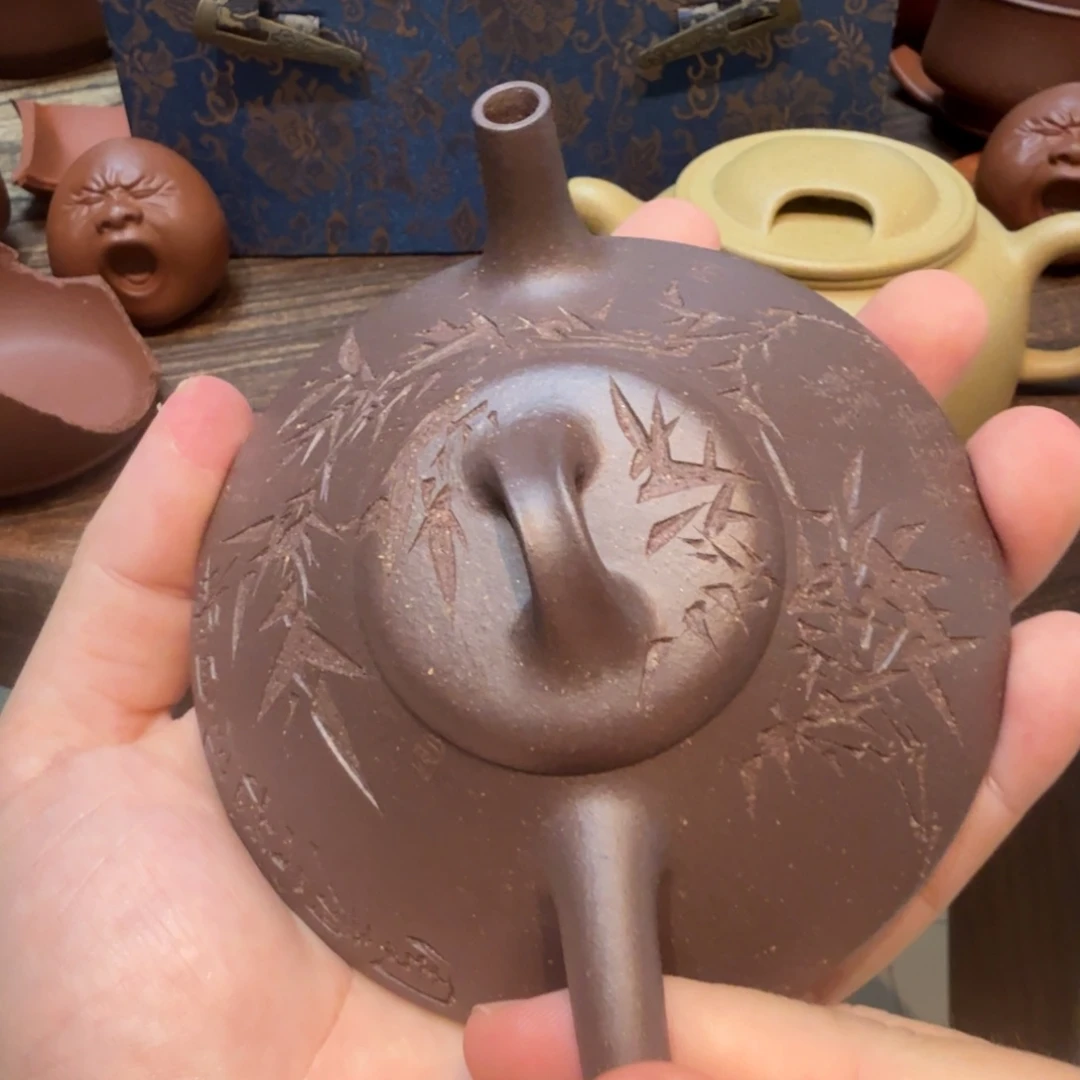 紫砂茶杯小郭紫砂