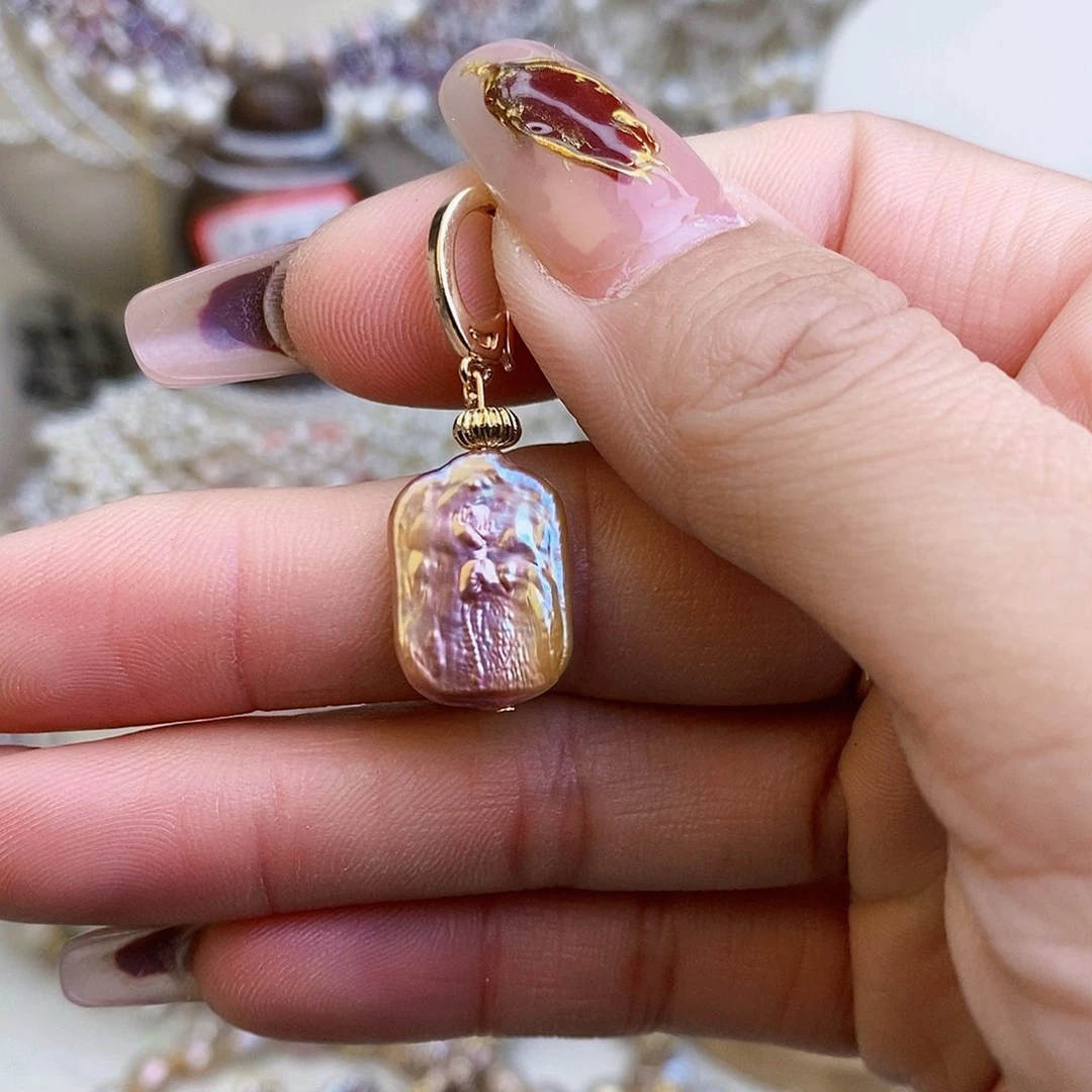 淡水珍珠颈饰银S925镶嵌