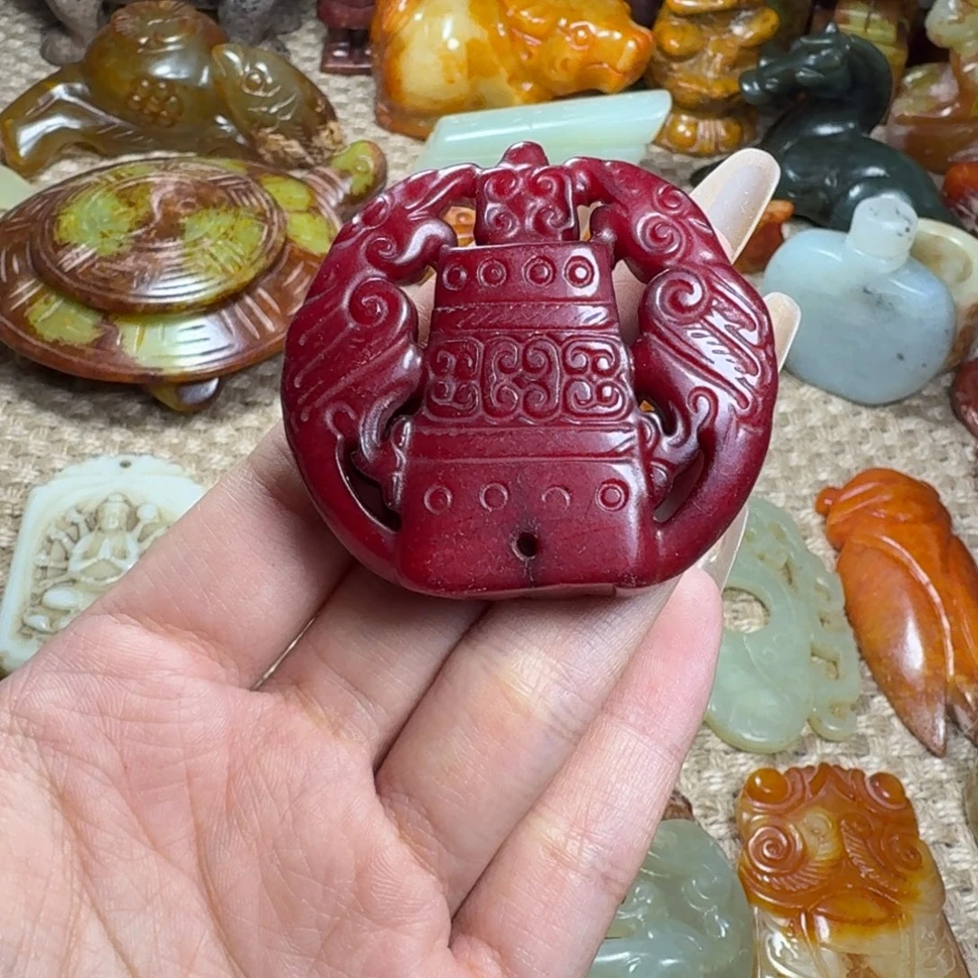 吊坠白玉菩提挂件
