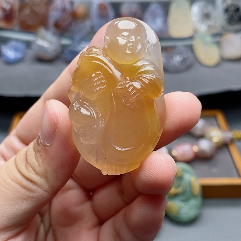 【闪购商品】未镶嵌吊坠定制玛瑙