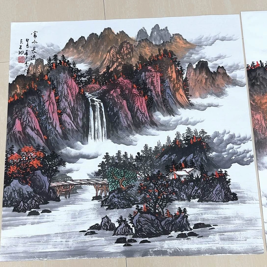 国画国画作品集一卷