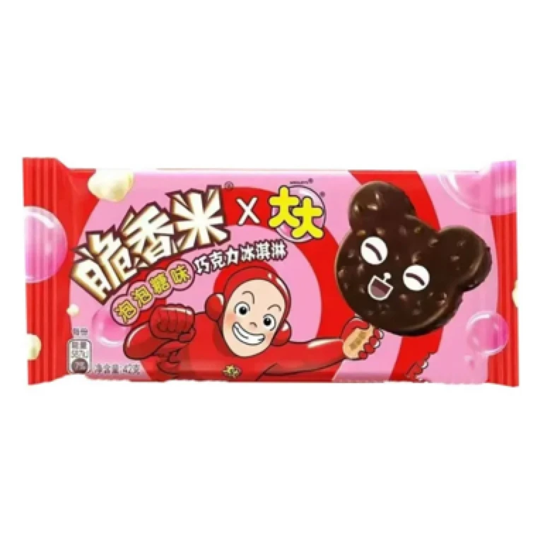 脆香米 大大泡泡糖味巧克力冰淇淋42g/支