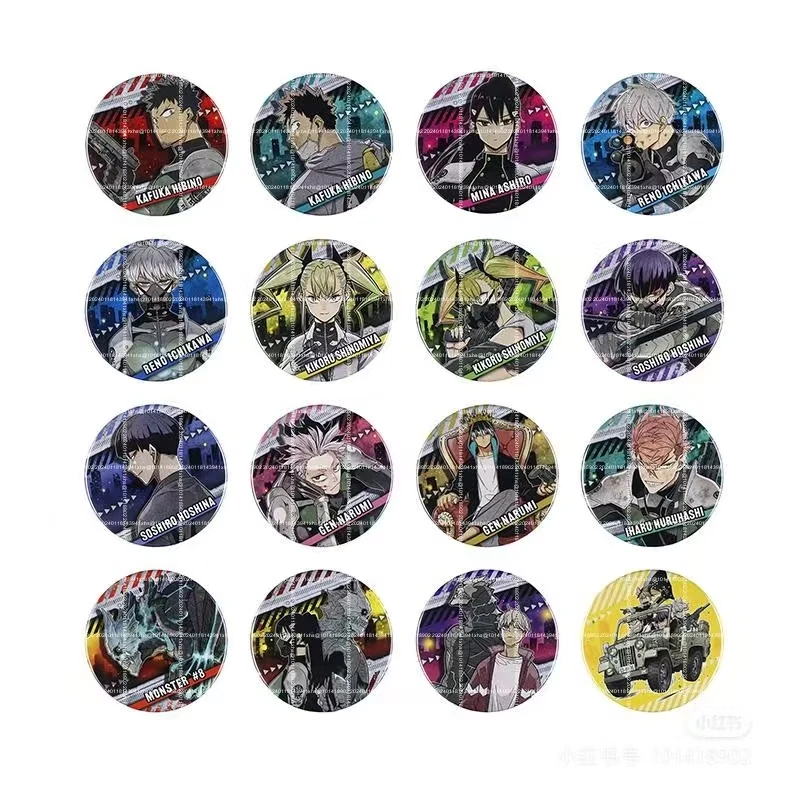 【怪兽8号】JS原画一弹吧唧（默认代拆，未成年人禁止下单）