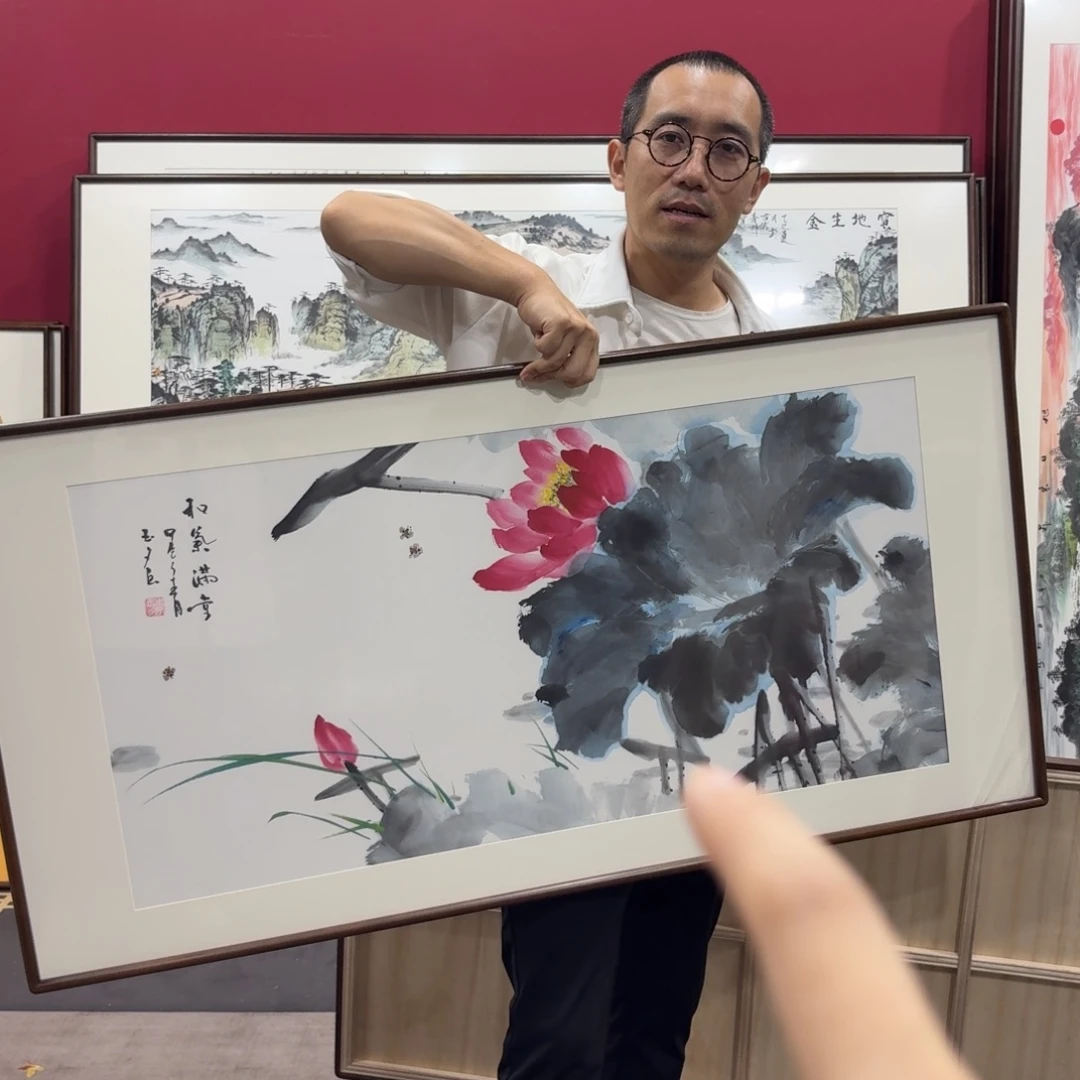 国画带框120/60尺寸