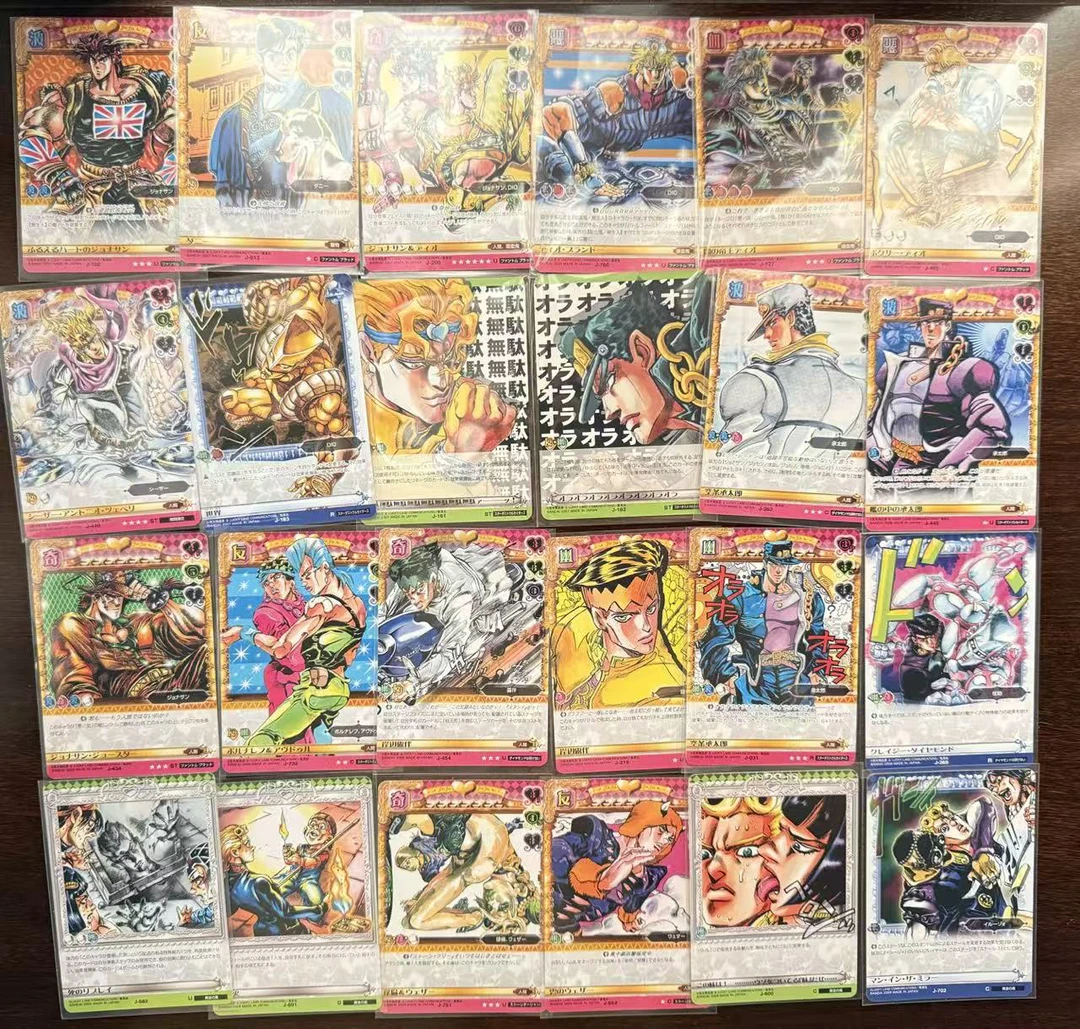 （盲盒代拆）jojo的奇妙冒险 原画对战卡 ABC卡 1包3张