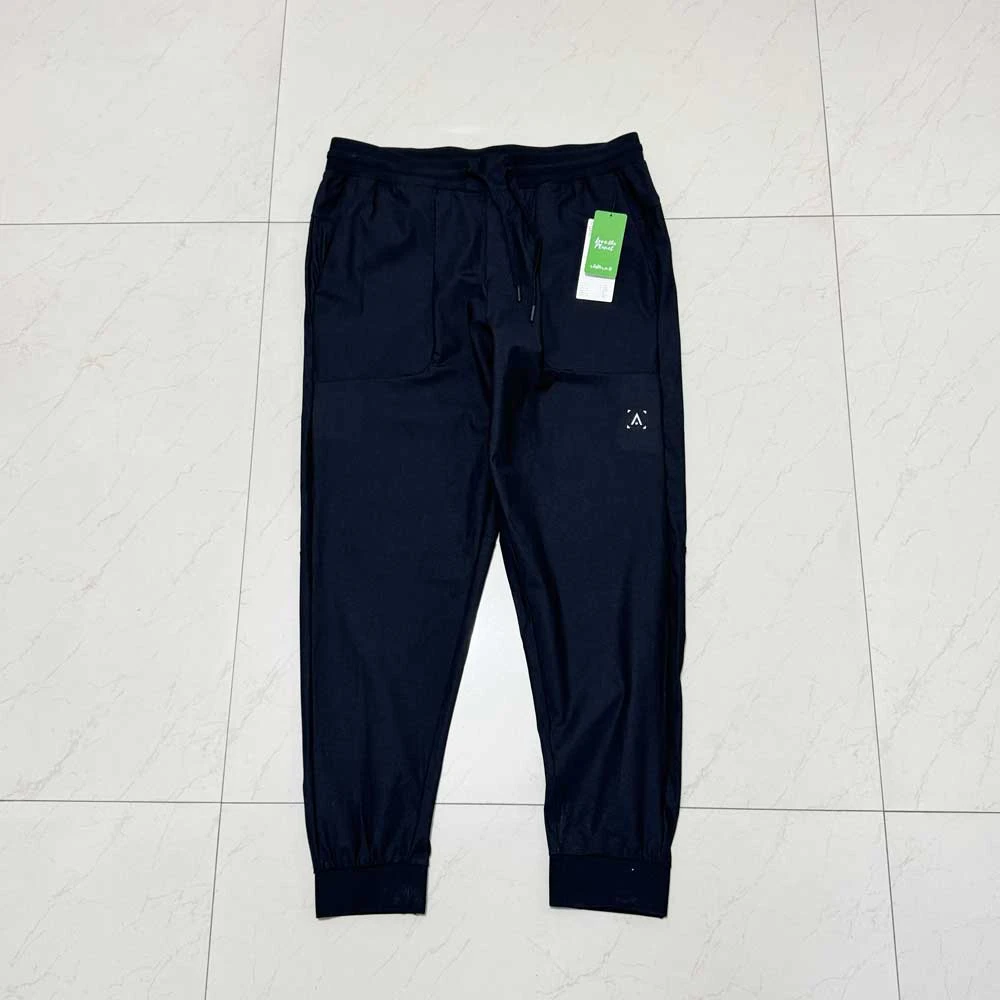 中东单立体裁剪露家同款版型原单抽绳松紧腰运动休闲裤弹力束口裤