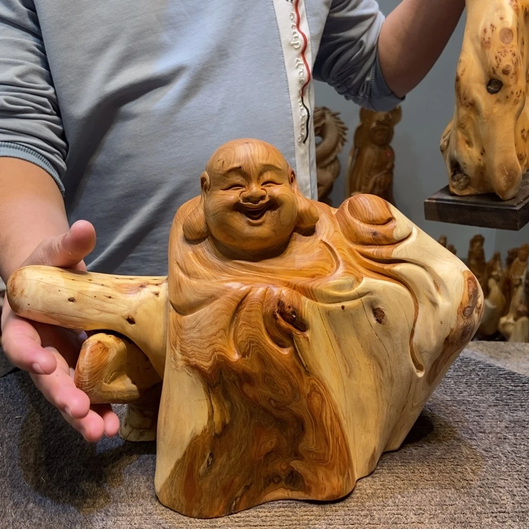 柏木（崖柏）太行崖柏根雕摆件