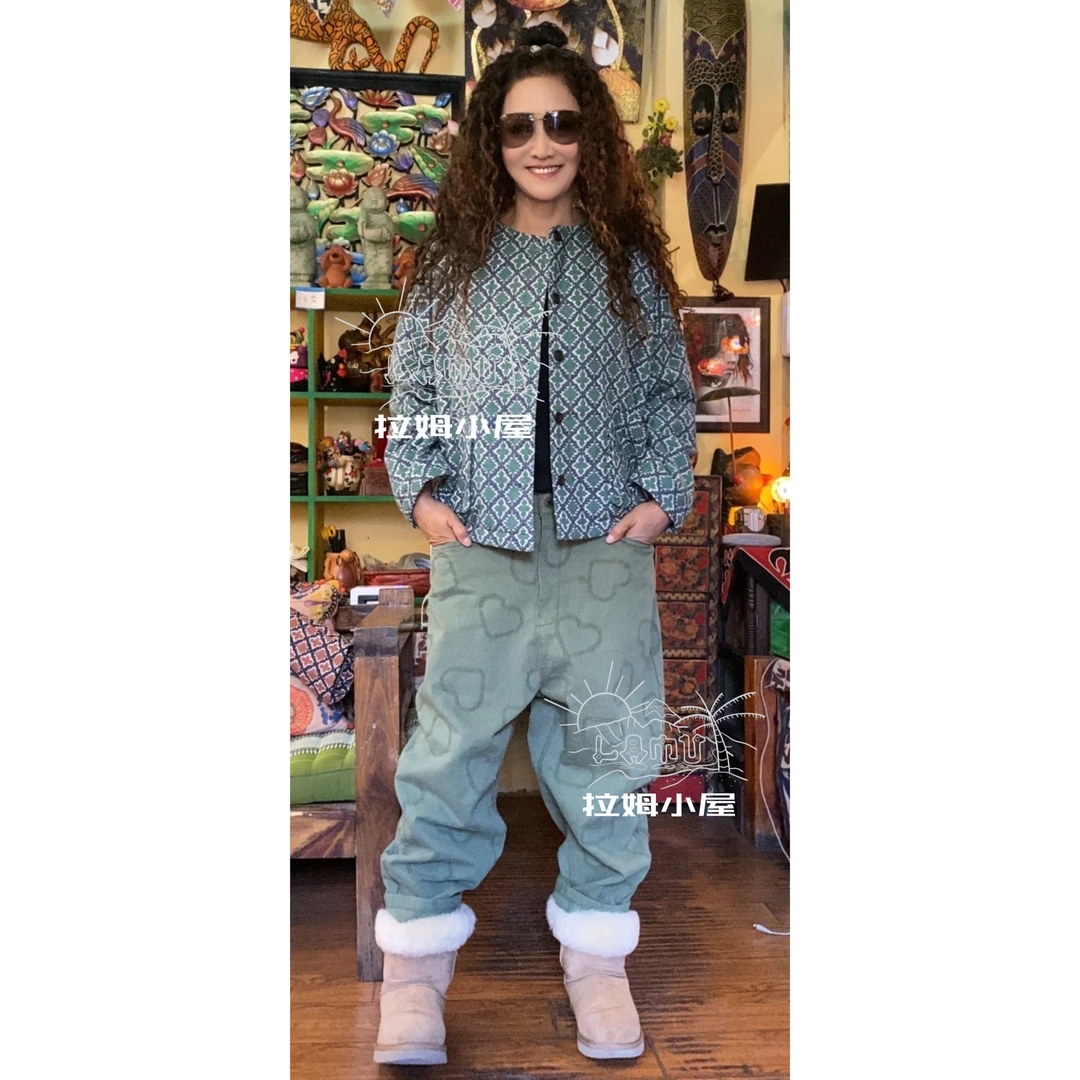 拉姆小屋 优惠no退 帅气拽酷有型棉衣 韩国制造