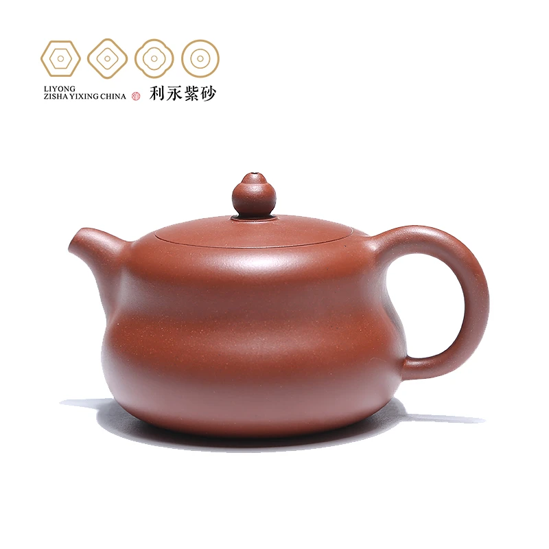 百年利永葫芦壶原矿清水泥265CC茶壶小容量泥壶大容量