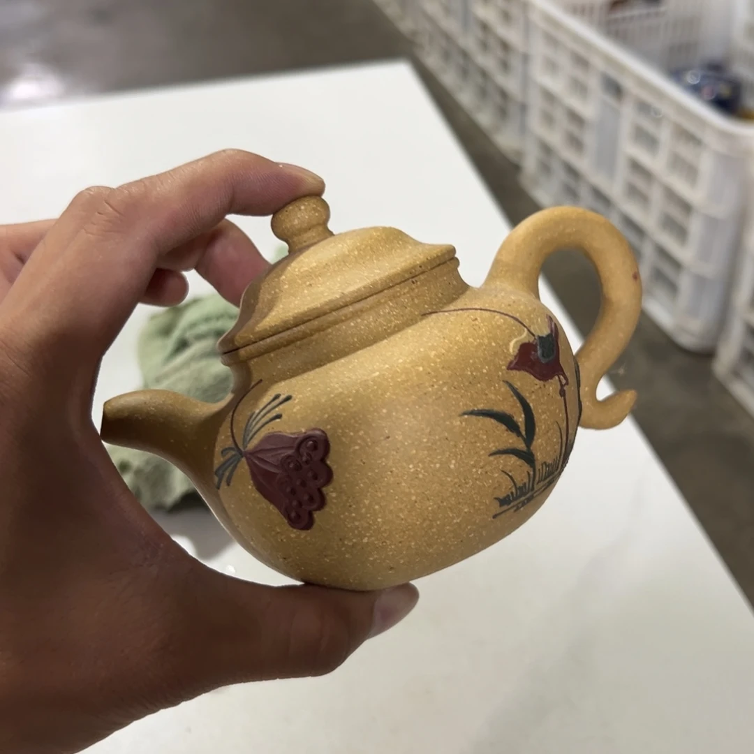 茶壶紫砂老厂紫砂壶一件！