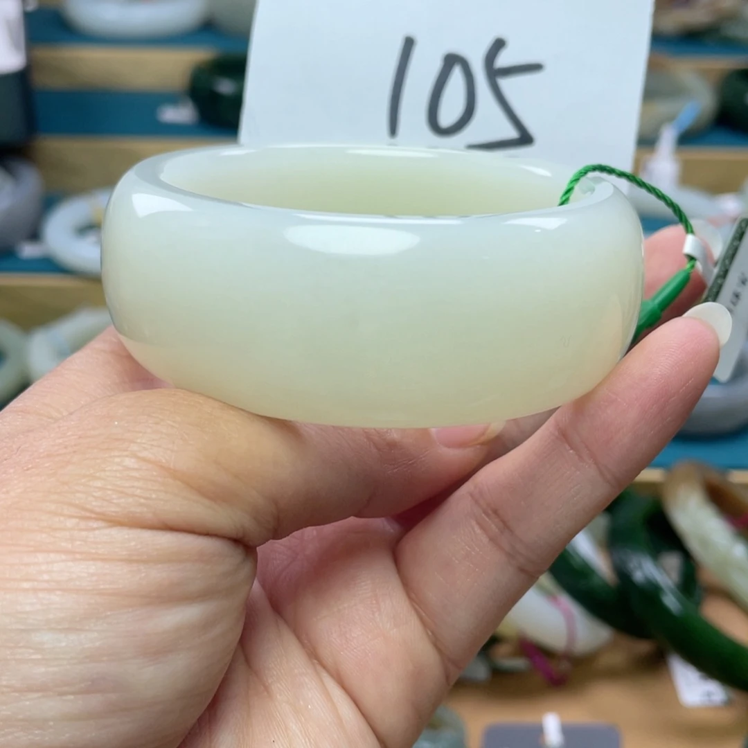 未镶嵌手镯和田玉圈口59