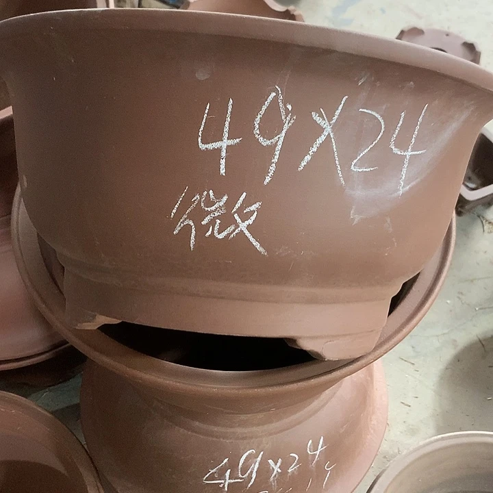 紫砂花盆紫砂处理49口径