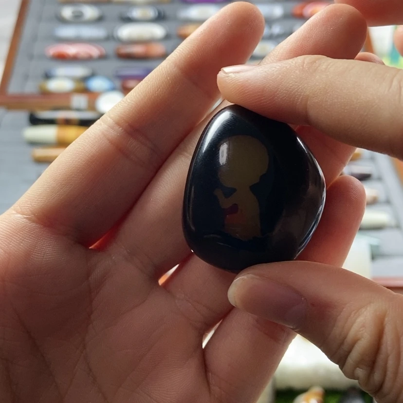 【闪购商品】玛瑙/玉髓颈饰未镶嵌爱**睛