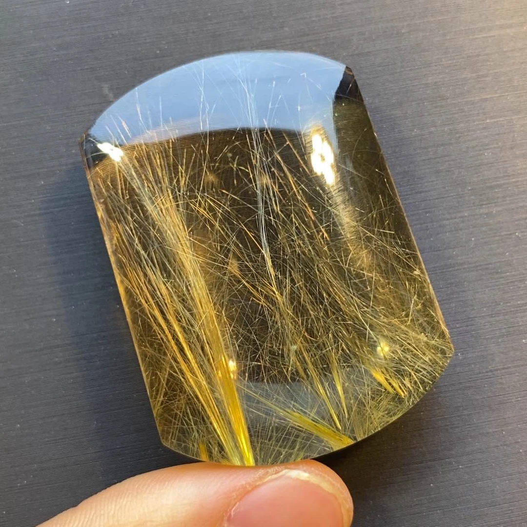 未镶嵌颈饰水晶发晶无事牌