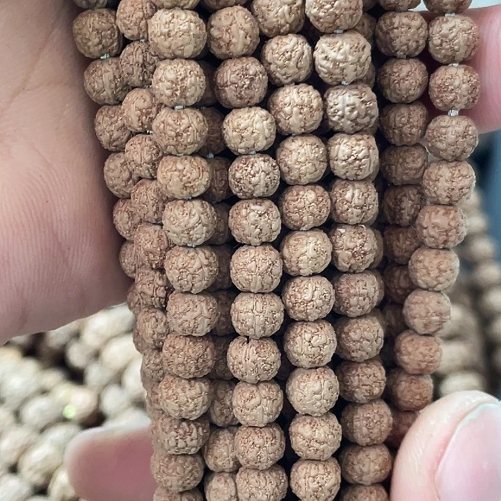 吊坠金刚菩提粉红果冻皮闷墩龙非全品108