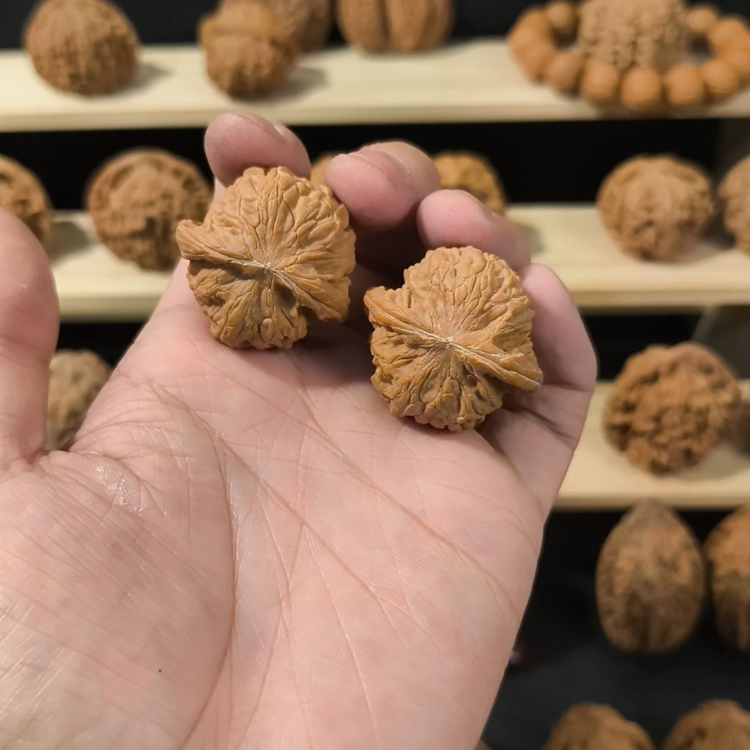 吊坠文玩核桃36磨盘有黄