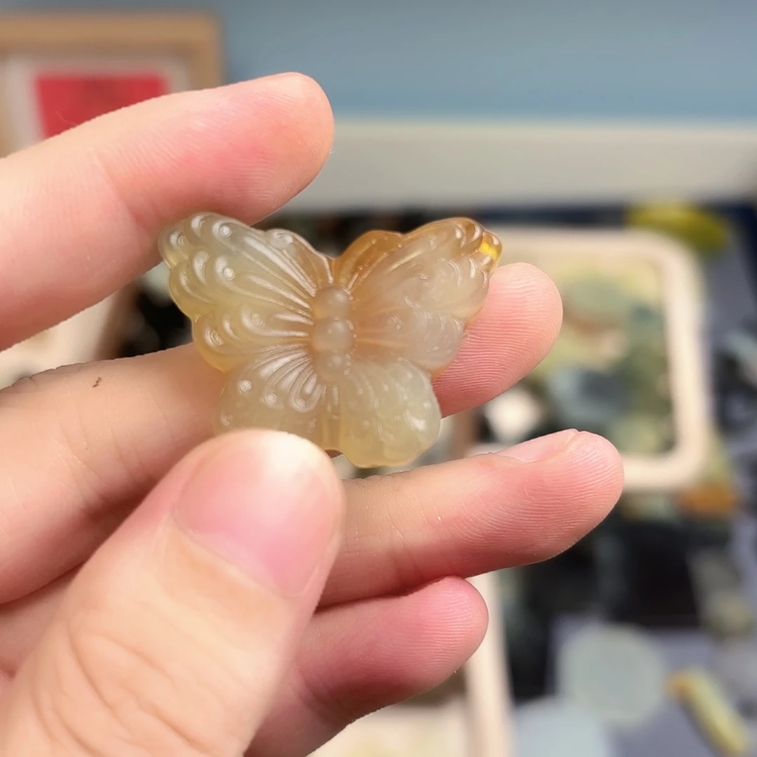 蛇纹石玉合金颈饰
