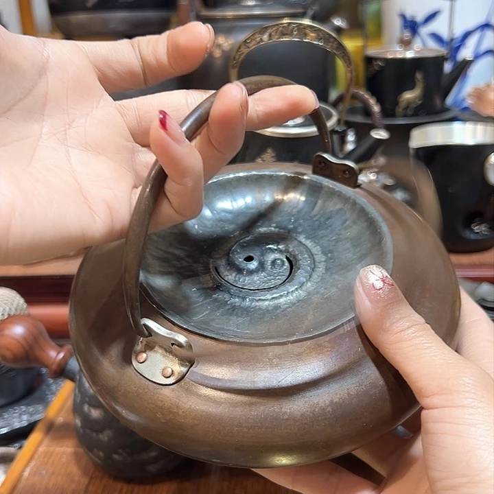 铜中古工艺品摆件