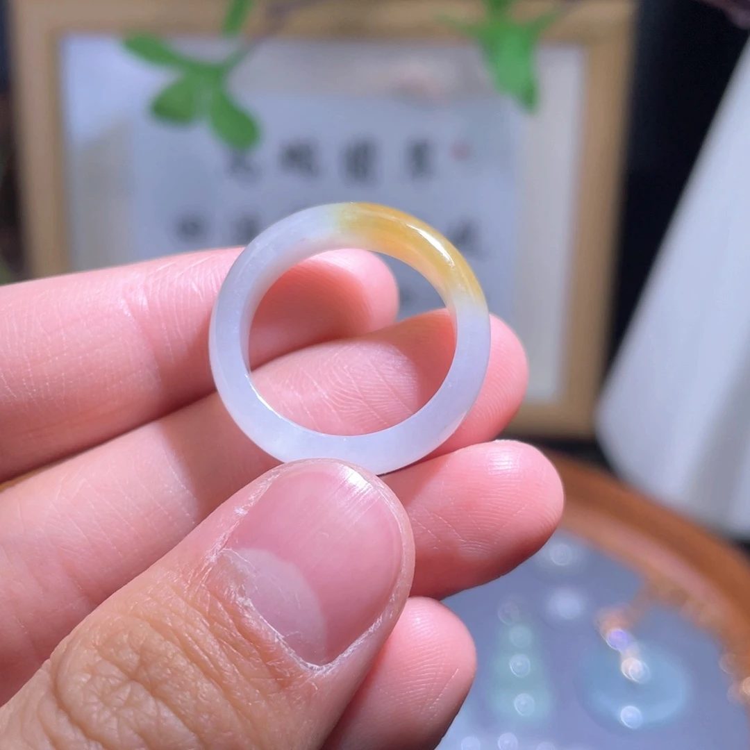 翡翠戒指未镶嵌戒圈21