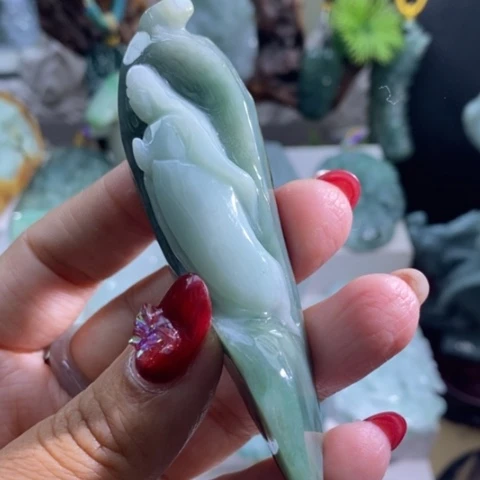 【闪购商品】颈饰未镶嵌翡翠观音