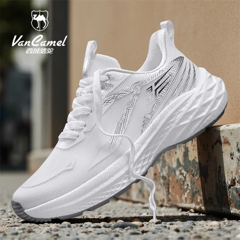 VANCAMEL/西域骆驼春季时尚百搭男士潮流运动鞋休闲新款跑步鞋