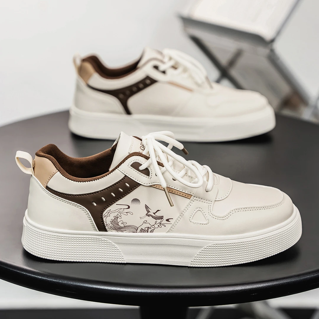 特大码45-48码板鞋男2025新款爆款潮流ins学生党加肥加大休闲鞋子